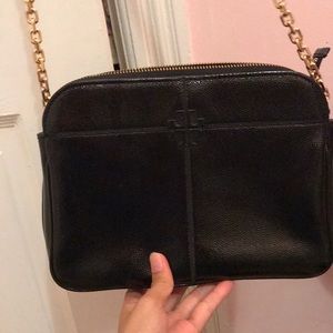 PERFECT CONDITION black tory burch crossbody